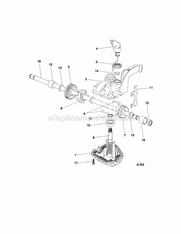 Page C Diagram and Parts List for 917378771  Craftsman Lawn Mower