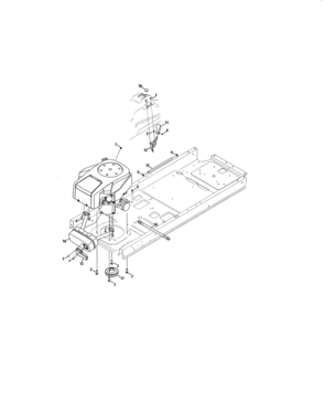 Engine/muffler Diagram and Parts List for  Craftsman Engine