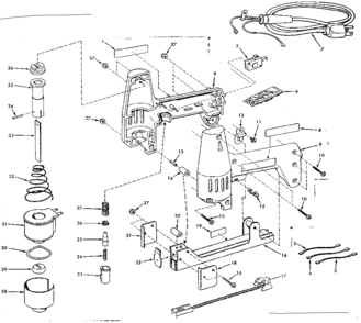Unit Parts Diagram and Parts List for 65268420  Craftsman 
