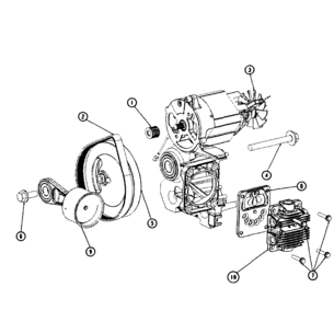 Part Location Diagram of E106668 Husky Screw