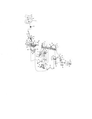 PG 5 - PLDM -STEERING Diagram and Parts List for Type 0 Craftsman Lawn Tractor