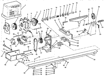 Part Location Diagram of STD870525 Craftsman Capacitor Screw