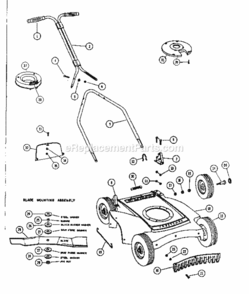 Part Location Diagram of 51888 MTD CTRL THROTTLE CAP