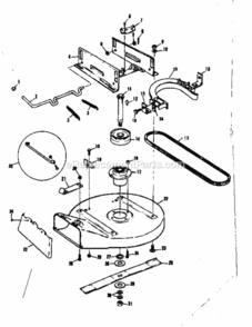 Part Location Diagram of 58557 Dynabrade WICK