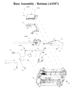 Part Location Diagram of MWMA2065 Craftsman Controller