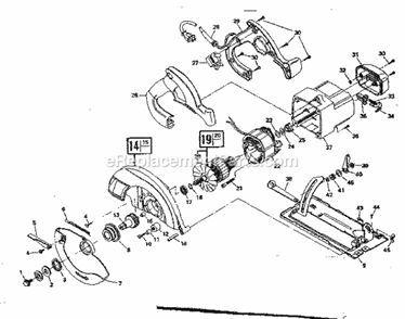 Part Location Diagram of 2610341359 Bosch Tool RETAINING RING