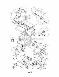 Part Location Diagram of 0B3H Craftsman Insert