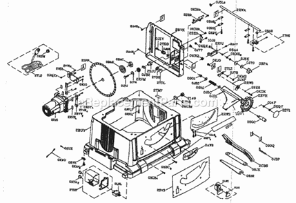 Part Location Diagram of 0B2B Craftsman Pointer