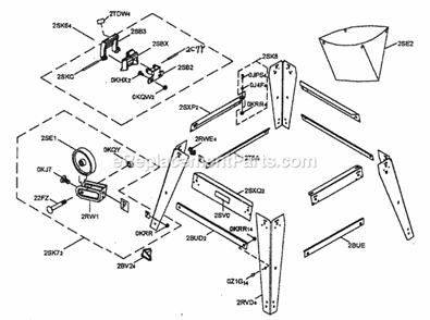 Part Location Diagram of 0JPS Craftsman Hd.bolt