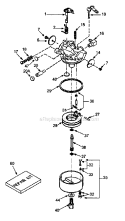 Part Location Diagram of 630766 Tecumseh Tension Spring