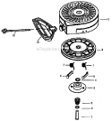 Part Location Diagram of 590599A Tecumseh Spring Pin