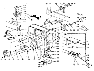 Part Location Diagram of 1699-010-00 Craftsman #8-32 X 1/2 Flat Head Mach Screw