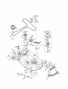 Part Location Diagram of 917-05122A MTD CLUTCH-ELEC PTO 46