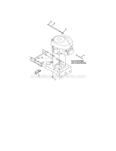 Page I Diagram and Parts List for  Craftsman Lawn Tractor