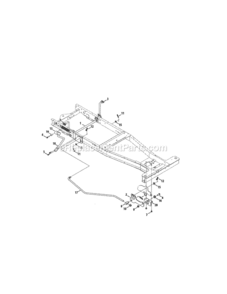 Page G Diagram and Parts List for  Craftsman Lawn Tractor