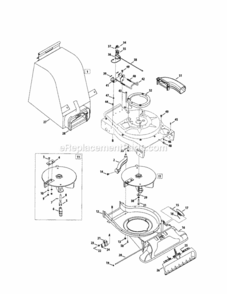Page D Diagram and Parts List for  Craftsman Leaf Blower / Vacuum