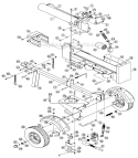 Part Location Diagram of 781-1024A-0637 MTD Bracket-mount Fend