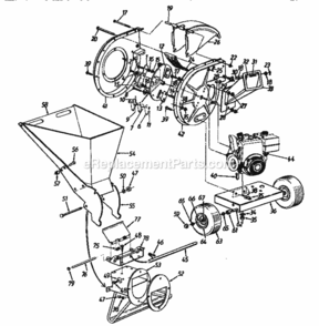 Part Location Diagram of 710-0825 MTD Hex Screw 1/4-20 x 3.75