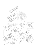 Part Location Diagram of 938-04493 MTD Shaft-wheel Axle