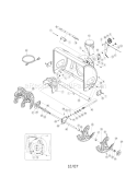 Part Location Diagram of 711-04285A MTD Axle-auger