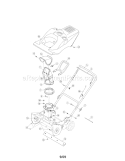 Part Location Diagram of 946-04237 MTD Snow Blower Clutch Cable
