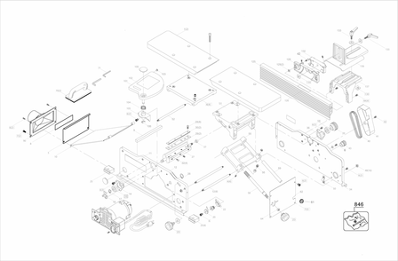 Part Location Diagram of 905854 Delta Hardware Pack