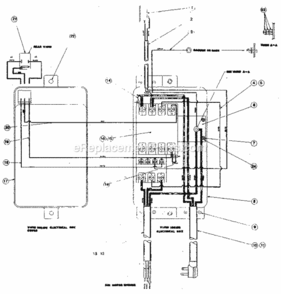 Page C Diagram and Parts List for  Craftsman Planer Jointer
