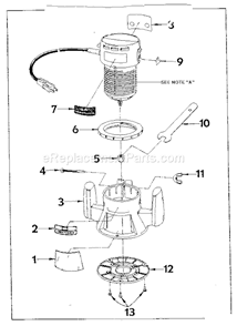 Part Location Diagram of 511983001 Craftsman Subbase