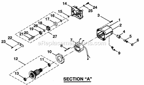 Part Location Diagram of 410071005 Ryobi Socket Screw M5?8mm