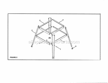 Part Location Diagram of 089037007090 Ryobi Upper Side Brace