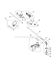 Part Location Diagram of 753-06682 MTD Drive Shaft