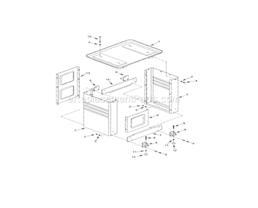 Part Location Diagram of 15302 MTD BRACKET