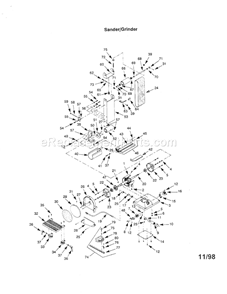 Part Location Diagram of 640300 Tecumseh Carburetor