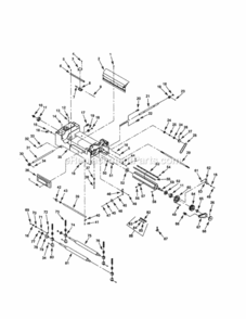 Page D Diagram and Parts List for  Craftsman Planer Jointer