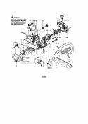 Page A Diagram and Parts List for  Craftsman Chainsaw