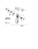Cylinder / Shield / Crankshaft Diagram and Parts List for  Craftsman Chainsaw