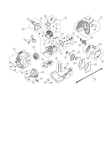 Diagram Diagram and Parts List for Type 2020 Craftsman Trimmer