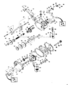Peerless_Transaxle Diagram and Parts List for  Craftsman Lawn Tractor