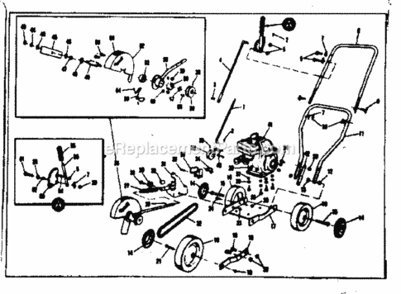 Part Location Diagram of 41981 Craftsman Handle Lower