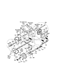 Drive Diagram and Parts List for  Craftsman