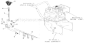 Shift Yoke Diagram and Parts List for  Craftsman Snow Blower