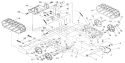 Track Assembly Diagram and Parts List for  Craftsman Snow Blower