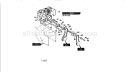 Engine Assembly Diagram and Parts List for  Craftsman Snow Blower