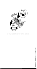 Decals Diagram and Parts List for  Craftsman Snow Blower