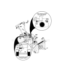 Decals Diagram and Parts List for  Craftsman Snow Blower