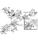 Auger Housing Assembly Diagram and Parts List for  Craftsman Snow Blower