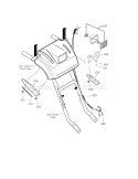 Headlight Diagram and Parts List for  Craftsman Snow Blower