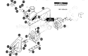 Auger Housing Assembly Diagram and Parts List for  Craftsman Snow Blower