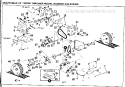 Wheel Assembly Diagram and Parts List for  Craftsman Snow Blower