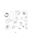 Main Unit Diagram and Parts List for  Craftsman Pressure Washer